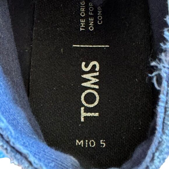 Toms Mens Navi Chukka Boots Blue Ankle Lace Up Breathable Casual Flat Heel 10.5 - Picture 10 of 10